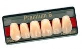 Зубы Premium 6 цвет D2 фасон R6 верх