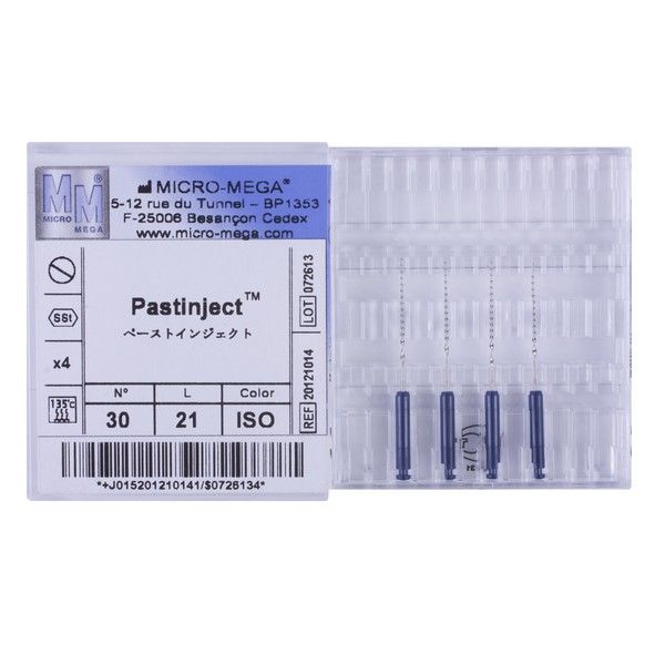 Pastinjects n30 L21 Hand. 07R ISO - инструменты эндодонтические (каналонаполнители 4 шт.)