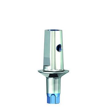 Абатмент SICvantage Standard Abutment blue,posterior,straight,GH 1.5 mm(incl.Screw  and Cap) (Более 14 мес)