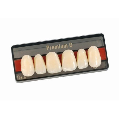 Зубы Premium 6 цвет A1 фасон R6 верх