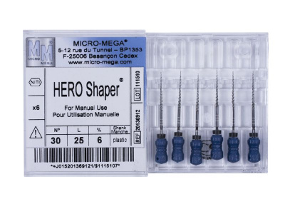 HERO Shaper Manual, № 30, L 25, 6% (6 шт.\уп.)