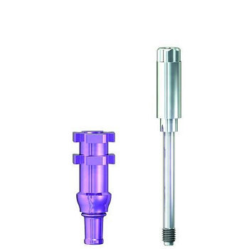 Трансфер SICvantage Transfer Abutment red,Open Tray Tachnique,short(incl.SIC Fix. Screw 22.5 mm) (Более 14 мес)